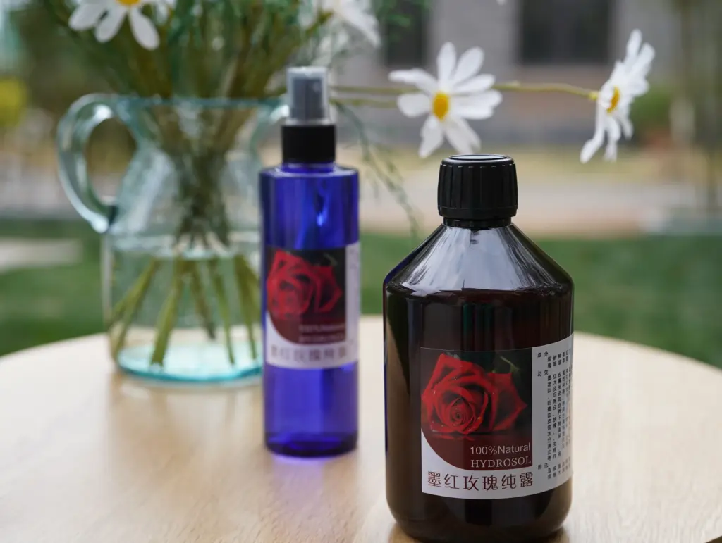 玫瑰纯露不同包装实拍